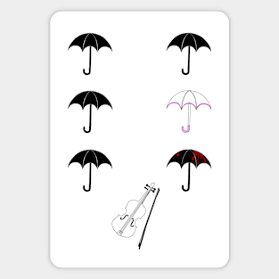 Umbrella Family Magnet